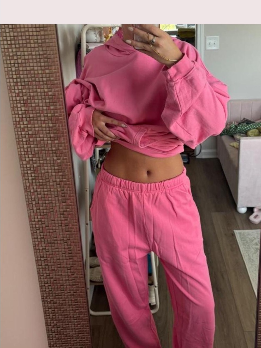 Daily Drills Pink Track Joggers - Women's Elastic Waist